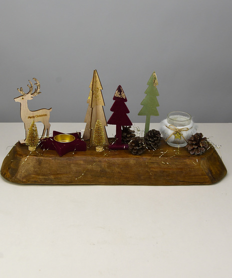 winter candle garden gift box set