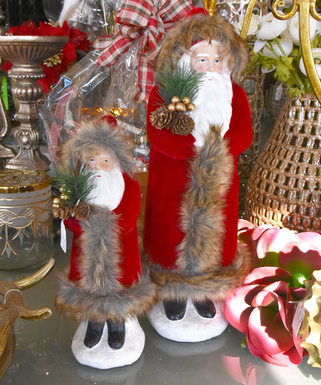 Santa Clause - Velvet & Fur Coat
