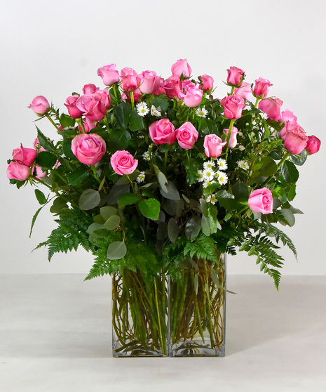 Four Dozen Red Roses - Same Day Delivery San Mateo