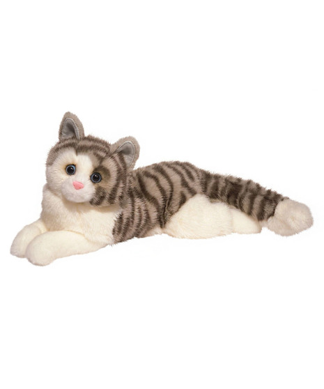 Regular-sized plush stuffie to select like a white tiger, brown horse, hippo, cat, or alligator 