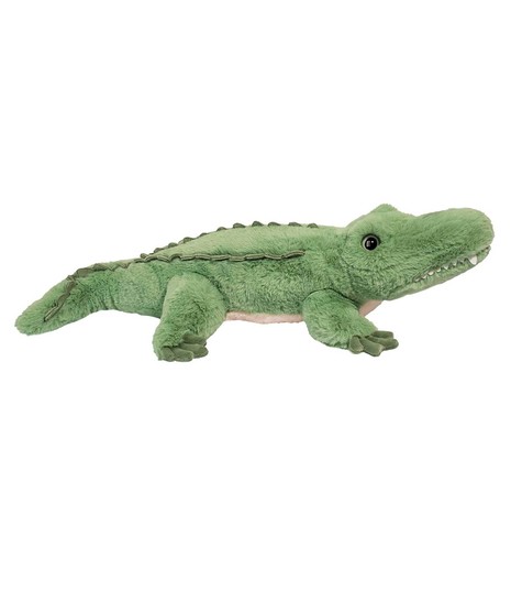 Regular-sized plush stuffie to select like a white tiger, brown horse, hippo, cat, or alligator 