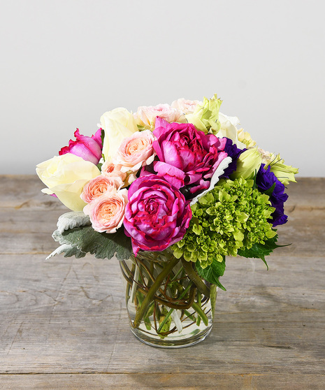 Pink Garden Roses Bay Area (CA) Same-day Delivery