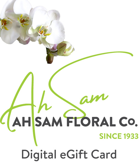 Digital e gift card emailed directly to recipient with personalized message.